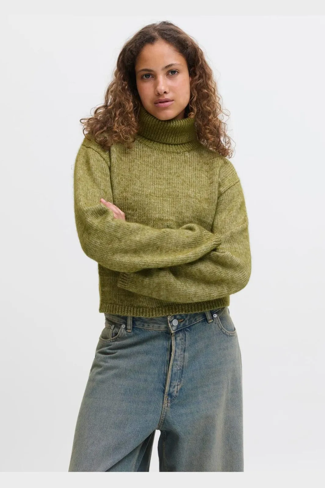 Hot Jjxx Jxrosanna Roll Neck Knit 4898558 Mayfly