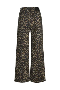 Online Jjxx Jxsarah Wide Pant Sn 4702530 Cornstalk Leopard
