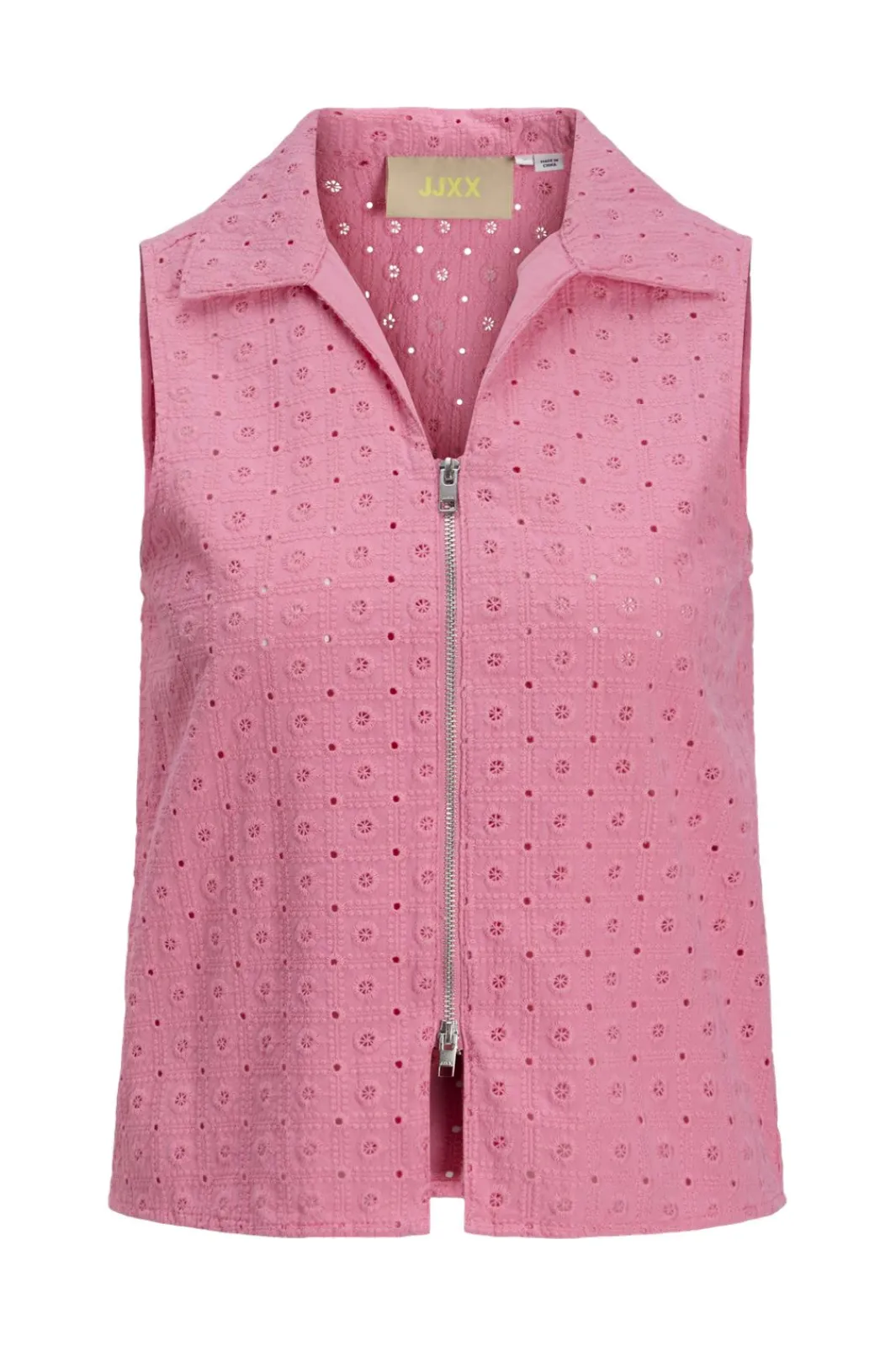 Best Jjxx Jxselma Broderie Anglaise Zip Top 4765358 Morning Glory