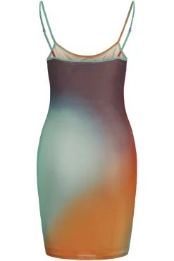 Discount Jjxx Jxstella Mesh Singlet Mini Dress 4765365 Morning Glory Colorful Blur