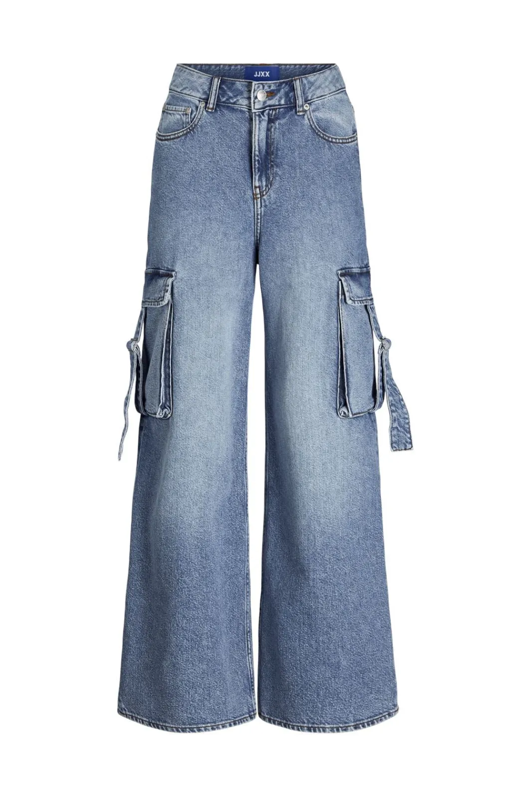 Hot Jjxx Jxtokyo Wide Cargo Jeans 4634493 Light Blue Denim