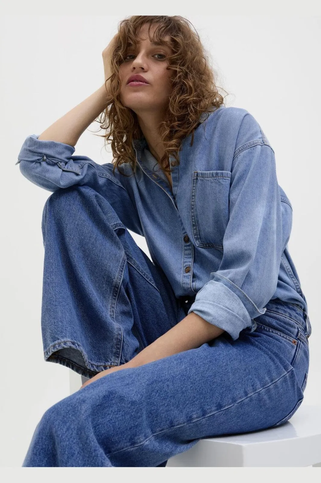 New Jjxx Jxtokyo Wide Mr6002 3813964 Medium Blue Denim