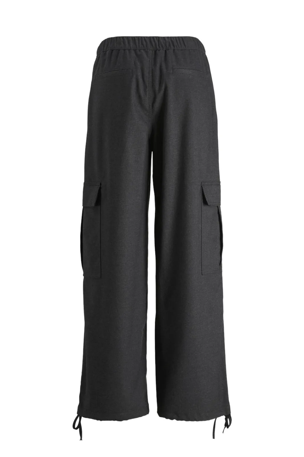 Clearance Jjxx Jxyoko Melange Cosy Cargo Pant 4537052 Dark Grey Melange