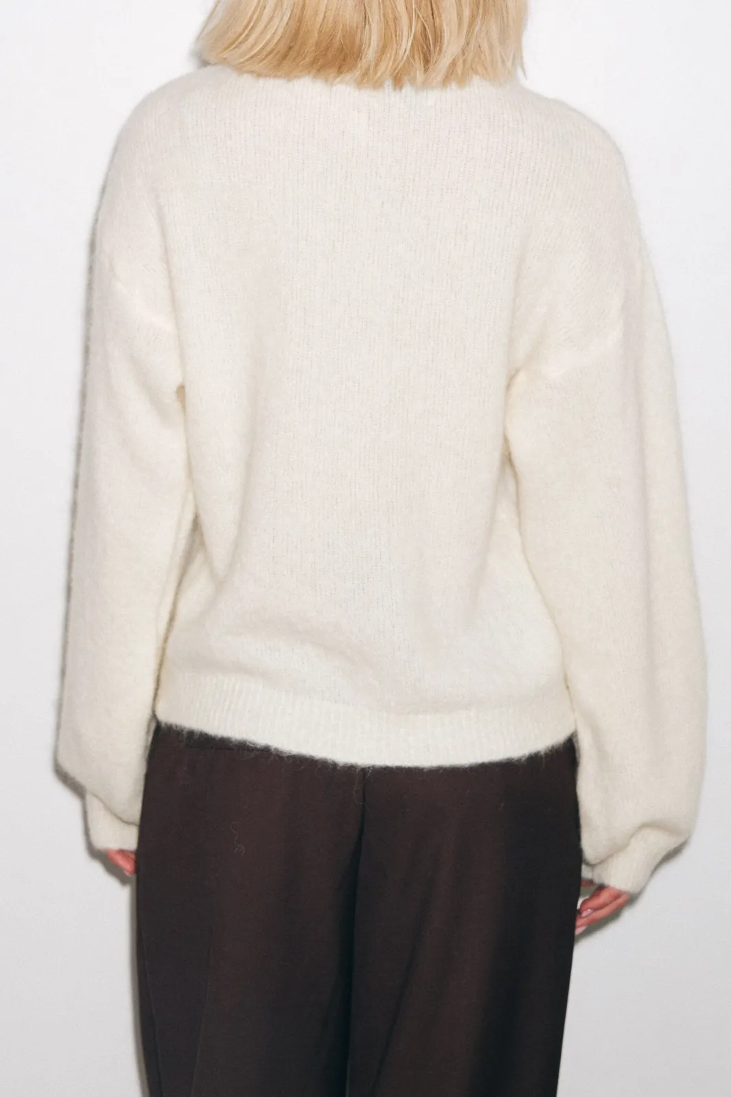Clearance Noella Kae Knit Cardigan 1206 Oyster