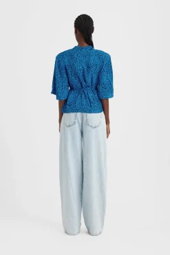 Hot Gestuz KailyGZ HW wide jeans Light blue washed