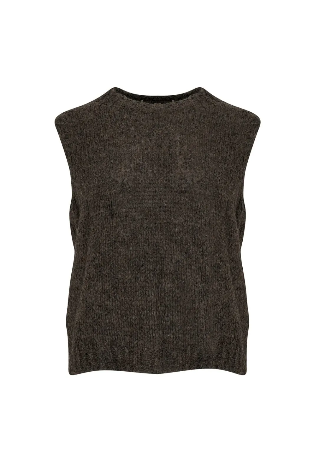 Noella Kala Knit Vest 11162185 Nature Brown