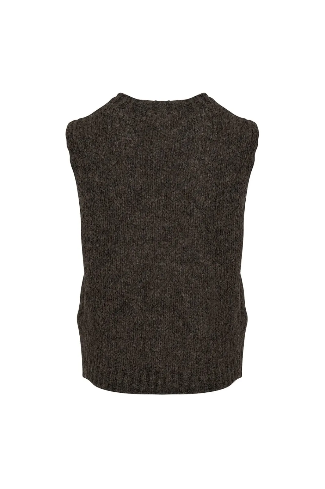 Noella Kala Knit Vest 11162185 Nature Brown