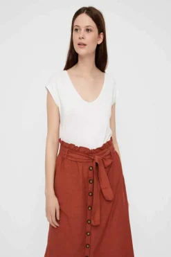 Sale Pieces Kamala Tee Bright White