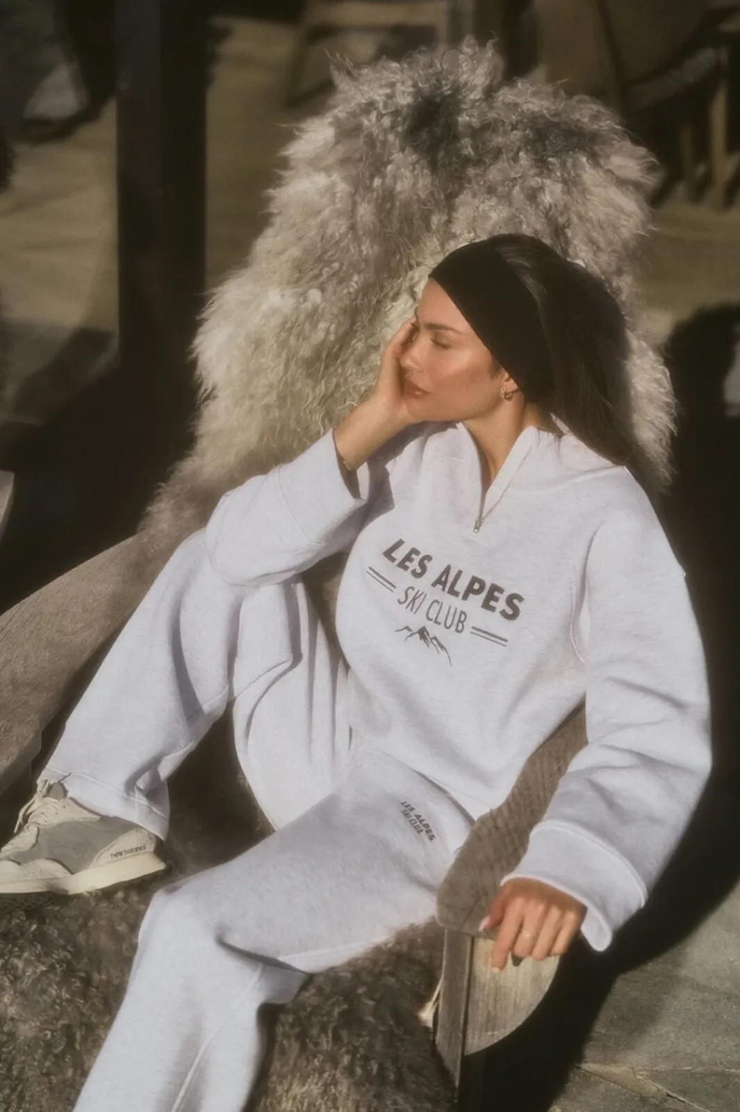 Hot Twist & Tango Katja Ski Club Sweater 906193 Grey