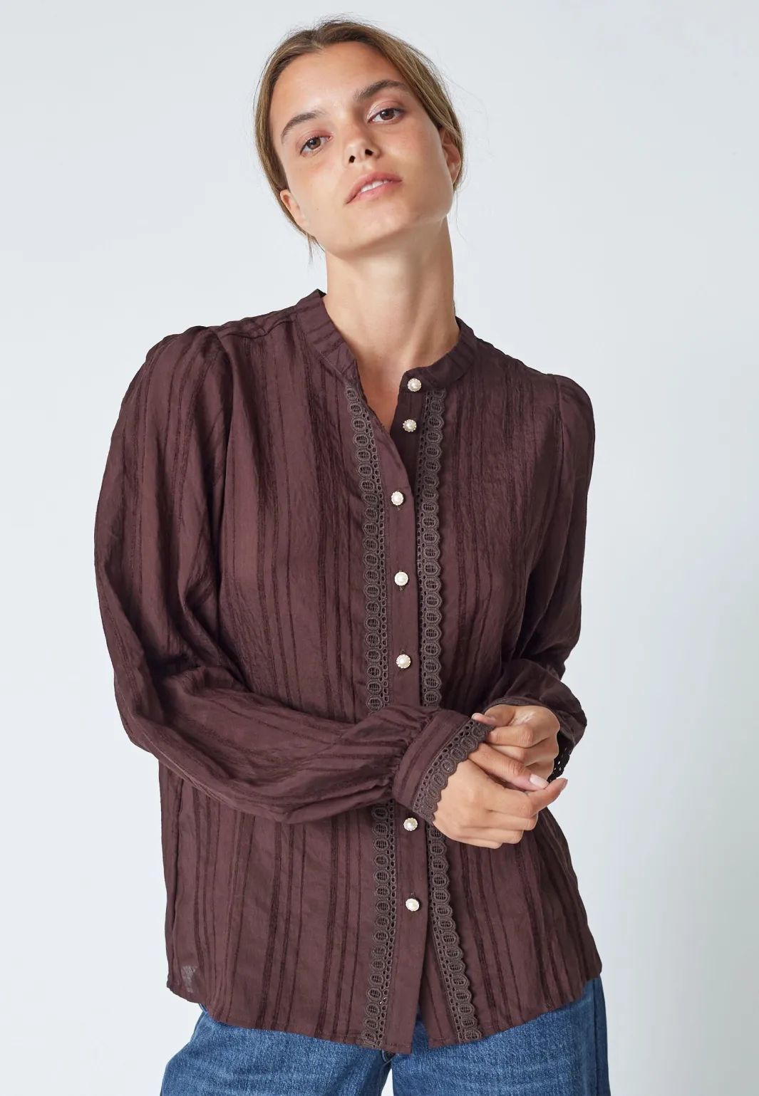 Online Co´Couture Kesicc Lace Shirt 35960 145