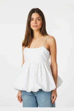 Outlet Neo Noir Khloe C Poplin Top 165515 120
