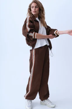 Best Gossia Kiwgo Track Pants G2814 Brown