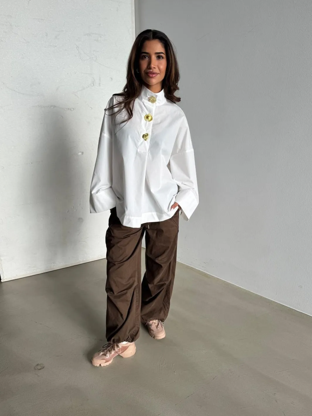 Continue Klara High Neck 15088 White