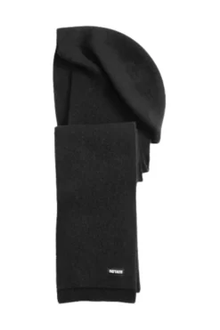 Sale Rotate Knit Hood Scarf 115260100 BLACK