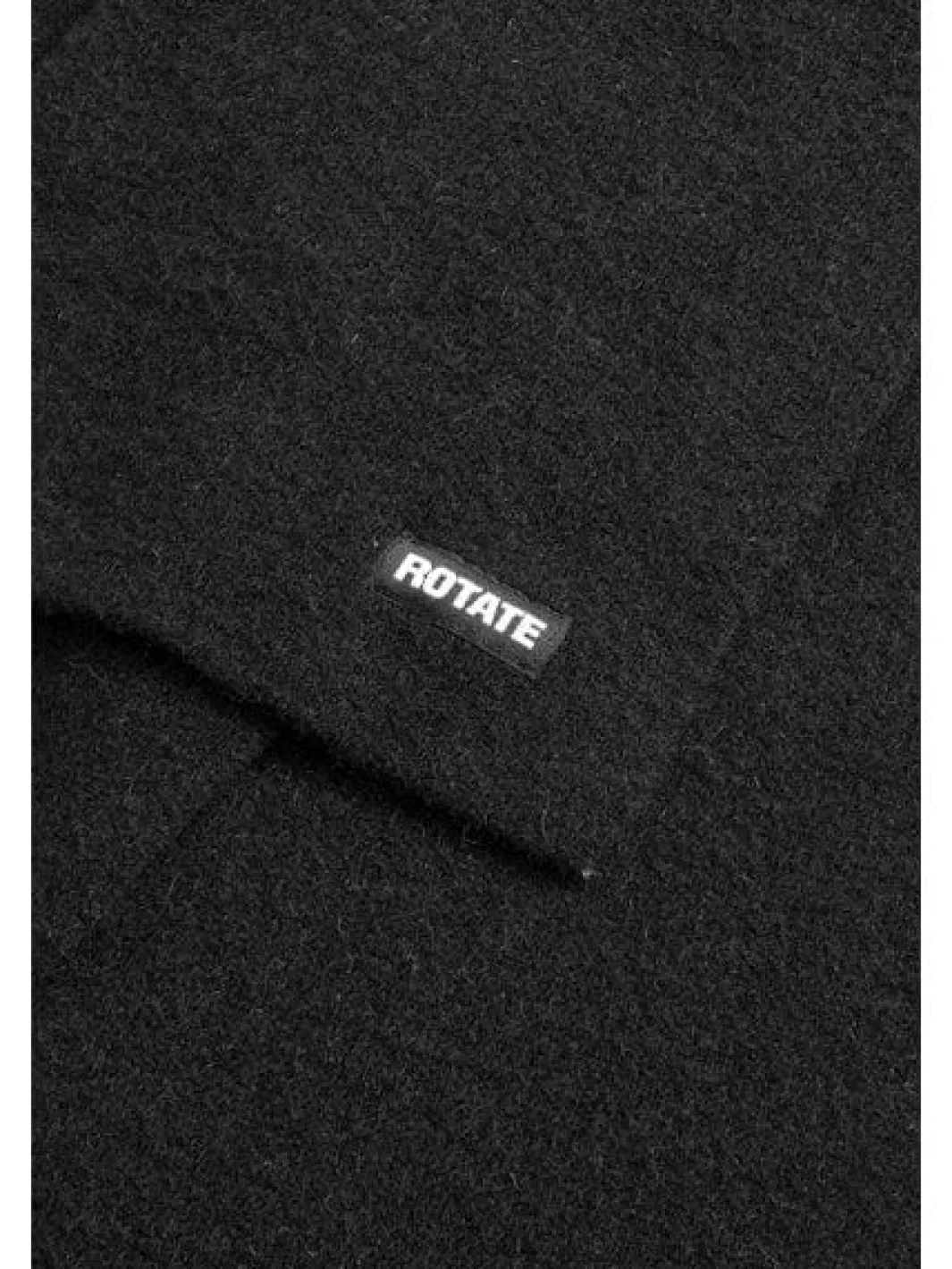 Sale Rotate Knit Hood Scarf 115260100 BLACK