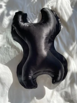 Outlet Save My Face La Petite lille pude med 100% silkebetræk Black