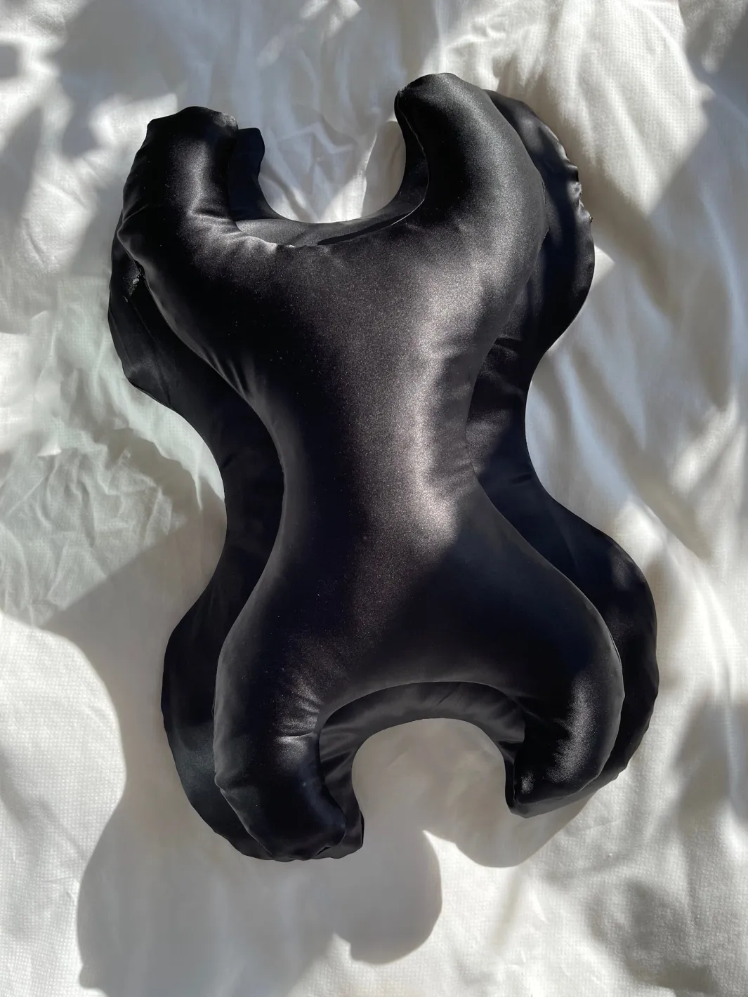 Outlet Save My Face La Petite lille pude med 100% silkebetræk Black