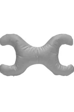 Outlet Save My Face La Petite lille pude med 100% bomuldsbetræk Grey