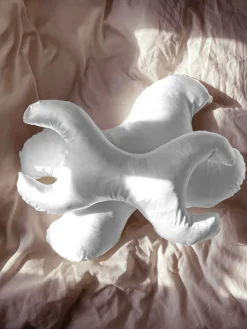 Sale Save My Face La Petite lille pude med 100% silkebetræk White