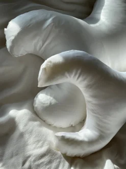 Sale Save My Face La Petite lille pude med 100% silkebetræk White