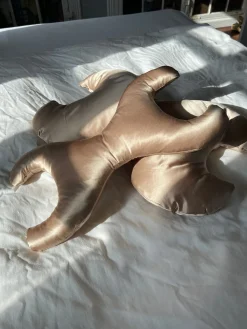Sale Save My Face La Petite lille pude med 100% silkebetræk Bronze