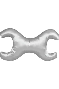 Best Save My Face La Petite lille pude med 100% silkebetræk Silver