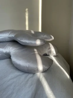 Best Save My Face La Petite lille pude med 100% silkebetræk Silver