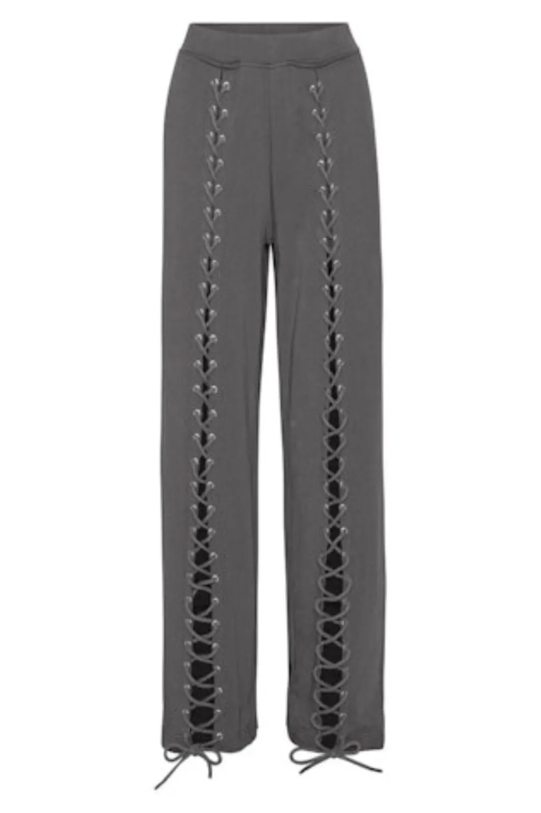 Rotate Lacing Sweatpants 1143891205 1205 Gray Pinstripe