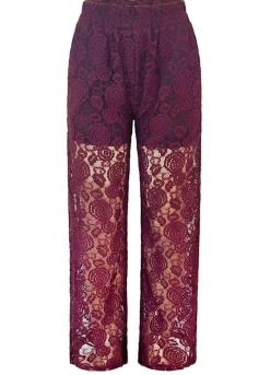 Best Liberte Lacy Pants 21537 Bordeaux Lace