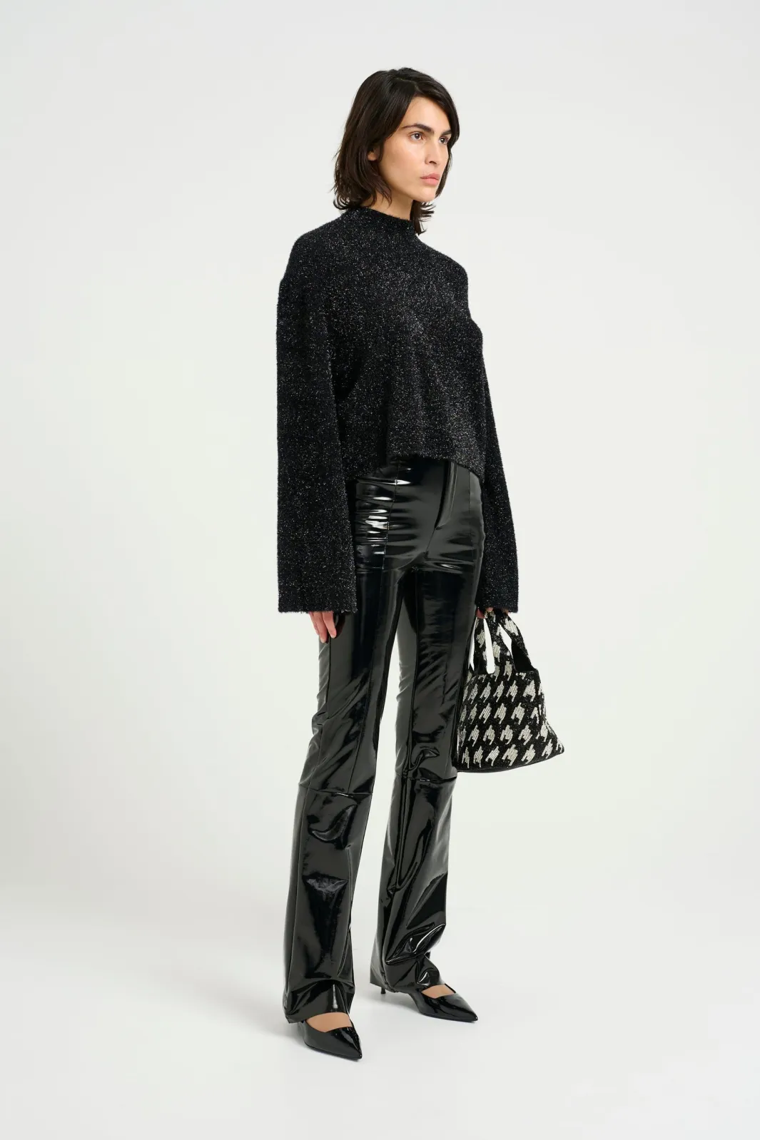 Discount Gestuz Lakleygz Flared Pants 10909765 100017 Black