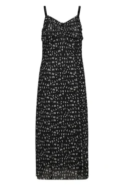 Discount Haute L'Amitié L'Amitié Mesh Strap Dress HL10126 Black