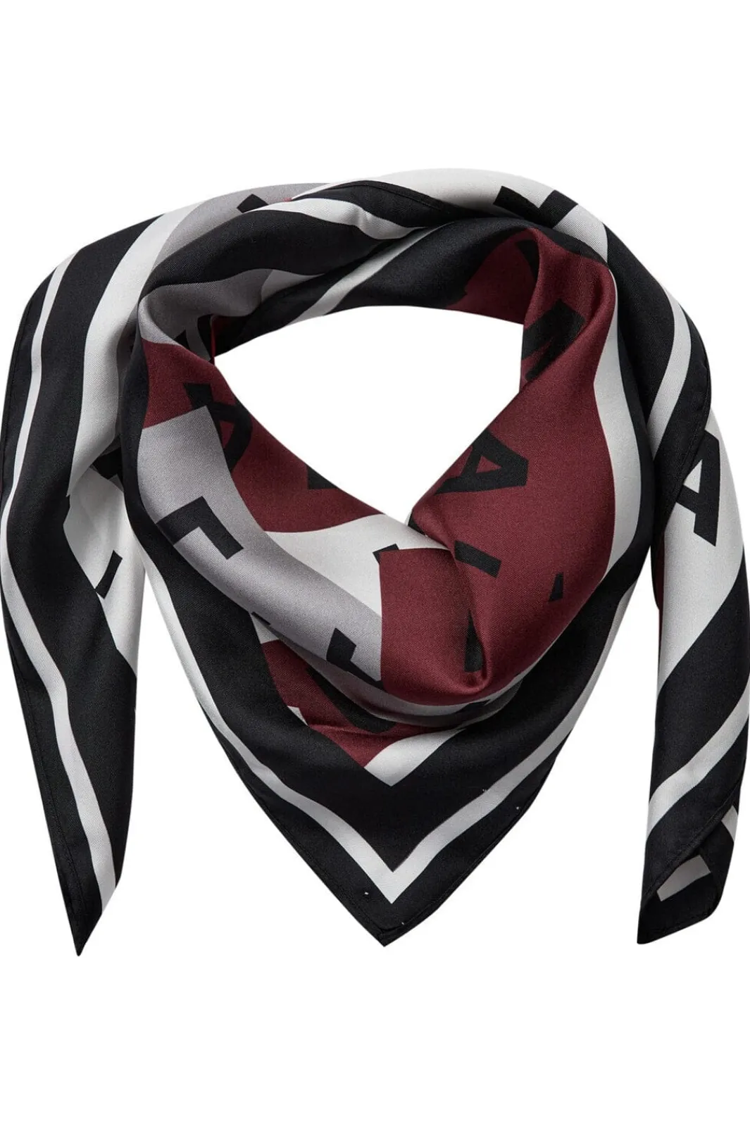 Online Haute L'Amitié L'Amitié Silk Scarf HL10016 Amarone