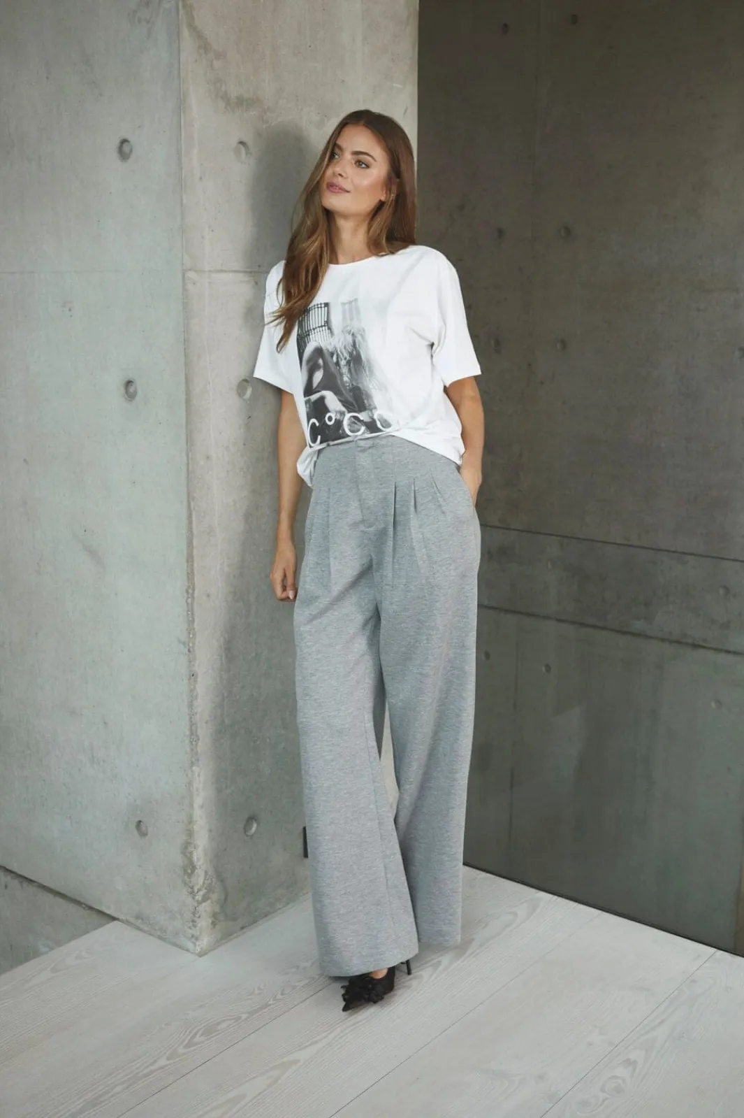 Co´Couture Lancecc Pleat Sweatpant 41020 57
