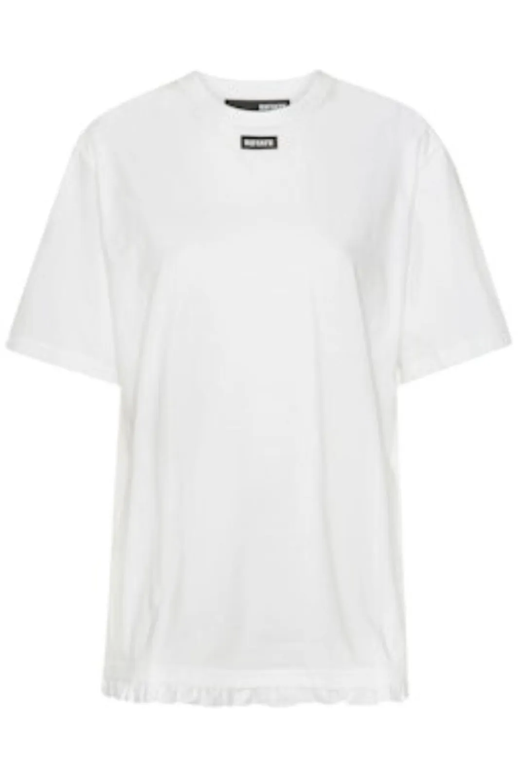 Online Rotate Large T-shirt W/ Ruffle 115282400 400 Bright White