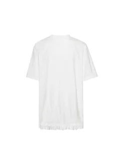 Online Rotate Large T-shirt W/ Ruffle 115282400 400 Bright White