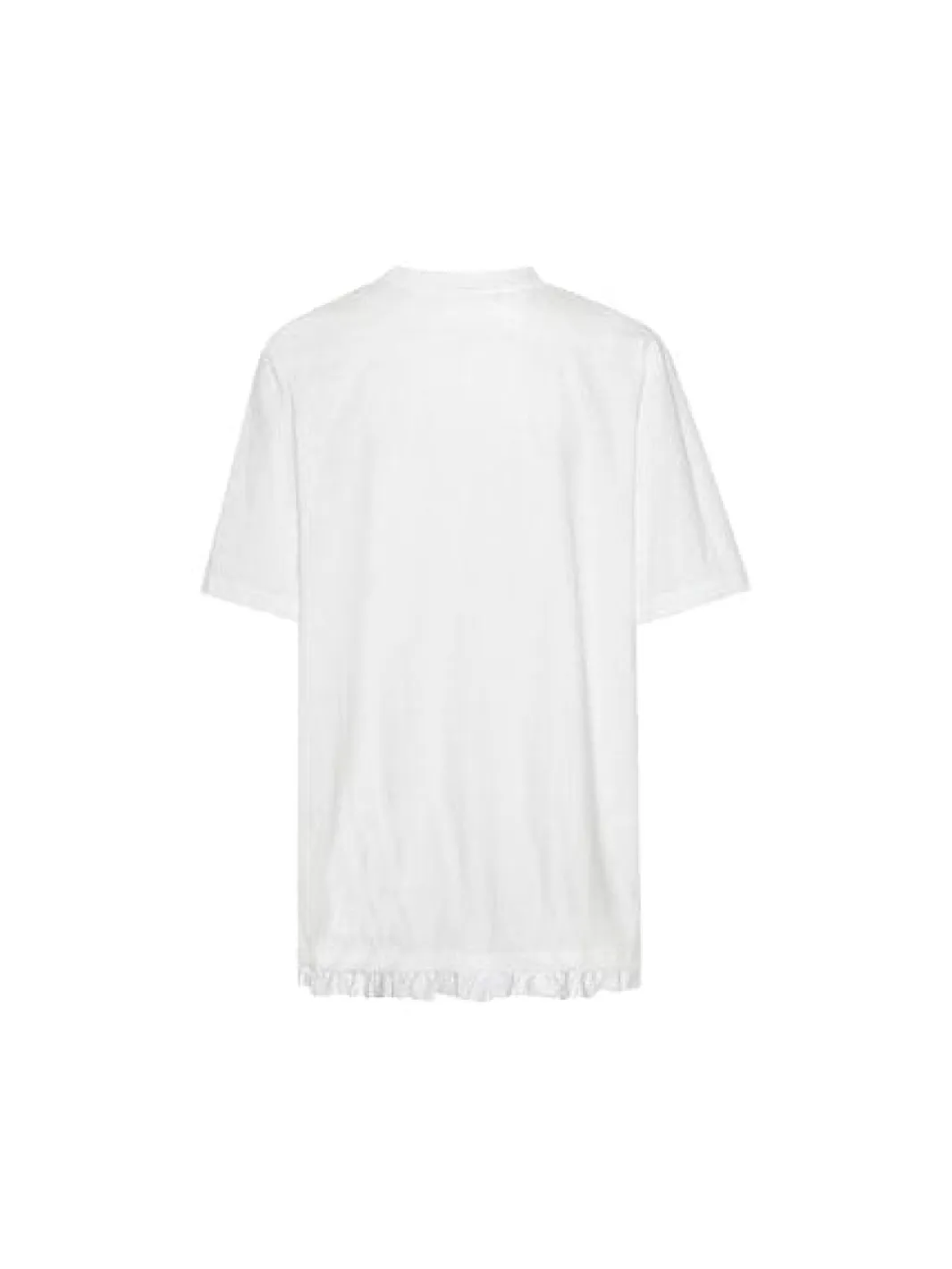 Online Rotate Large T-shirt W/ Ruffle 115282400 400 Bright White
