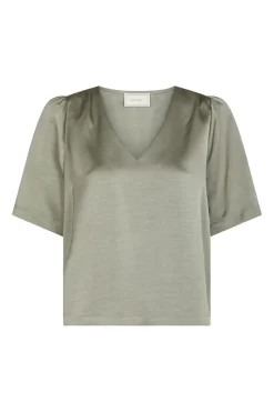 Clearance Neo Noir Largo Heavy Sateen Blouse 160108 627