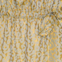 New Karmamia Layla Dress Gold Leo Silk