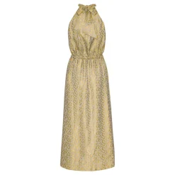 New Karmamia Layla Dress Gold Leo Silk