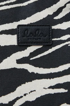 Clearance Lala Berlin Lbtote Carmela 10020174 Black Tiger
