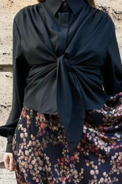 Best Karmamia Lee Shirt Black Cotton