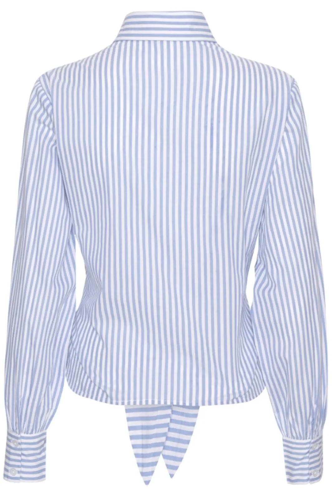 Outlet Karmamia Lee Shirt Sky Stripe Cotton