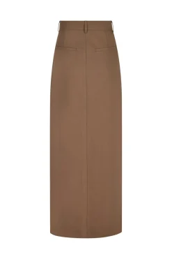 Outlet Neo Noir Leland Solid Skirt 164524 Taupe