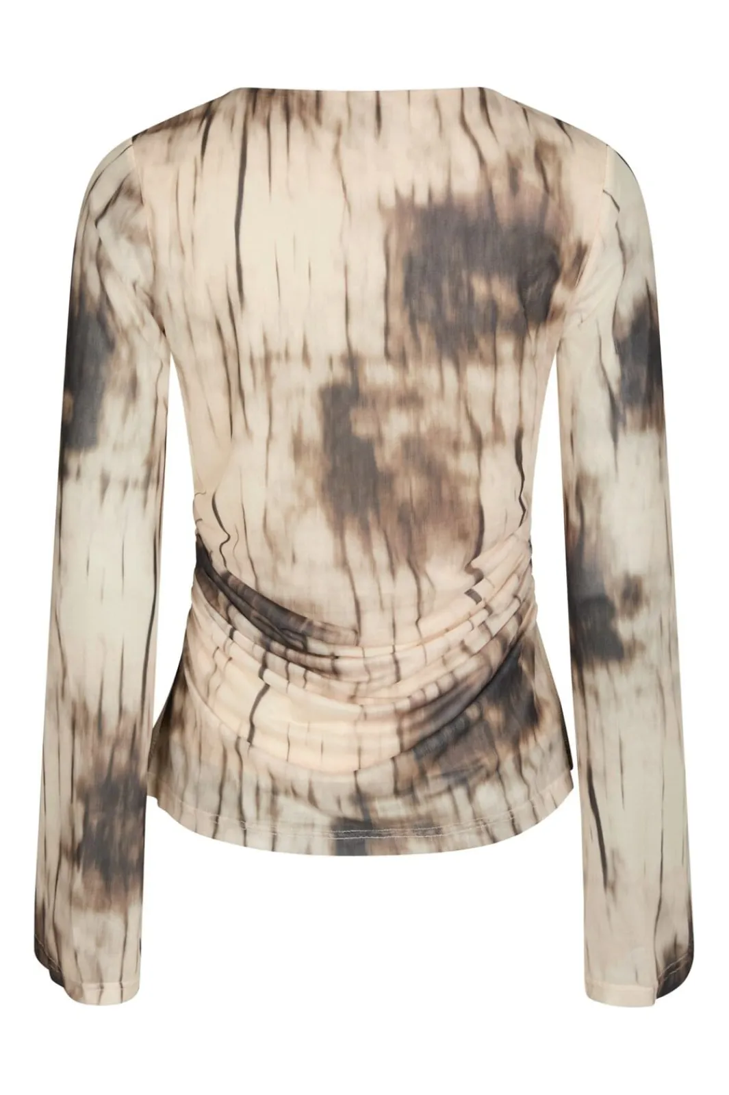 Online Neo Noir Lenida Faded Mesh Blouse 167053 306