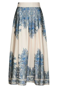 Neo Noir Lenni Paisley Border Skirt 166205 348