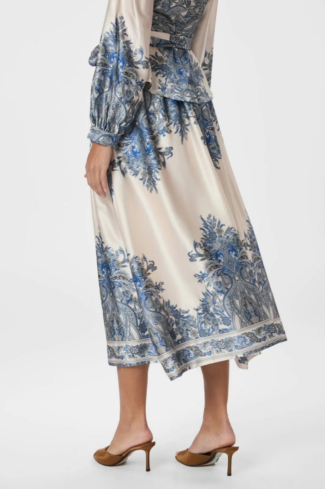 Neo Noir Lenni Paisley Border Skirt 166205 348