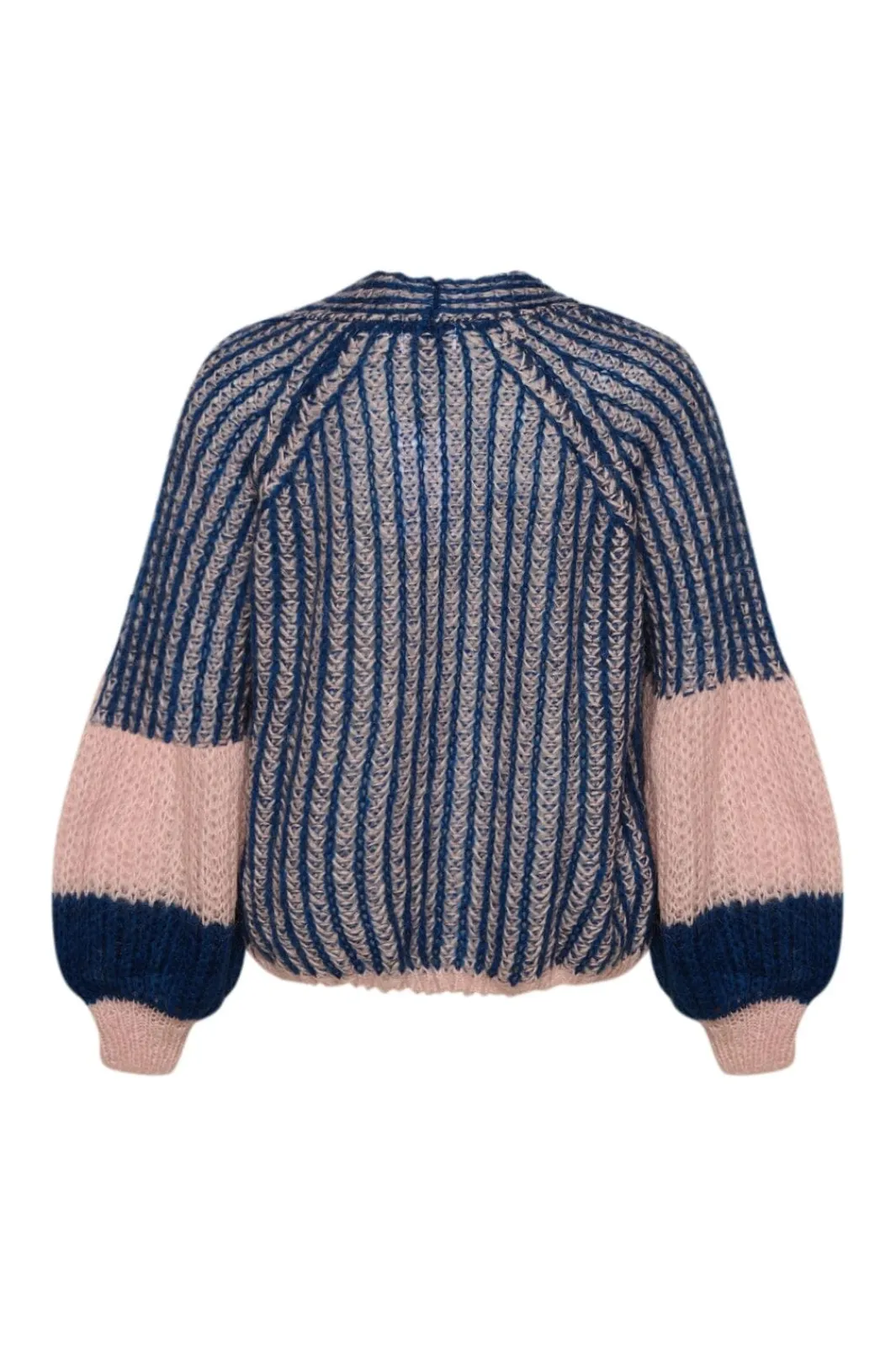 Hot Noella Liana Knit Sweater Rose/Navy