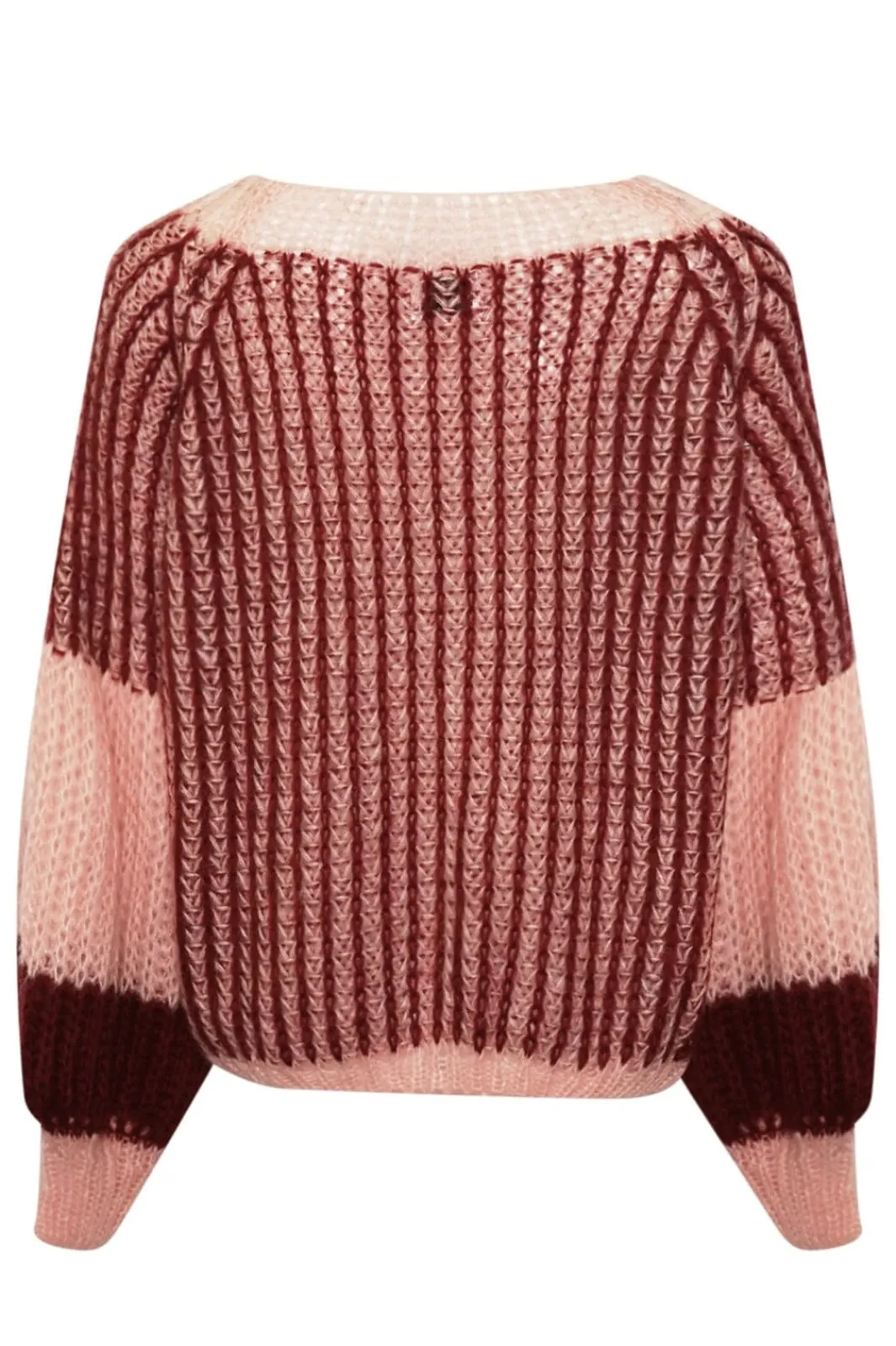 Outlet Noella Liana Knit Sweater 1287 Rust Blush Combo