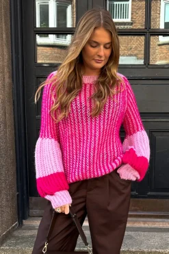 Best Noella Liana Knit Sweater 1035 Pink Bubblegum