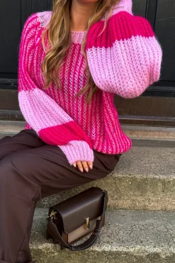 Best Noella Liana Knit Sweater 1035 Pink Bubblegum